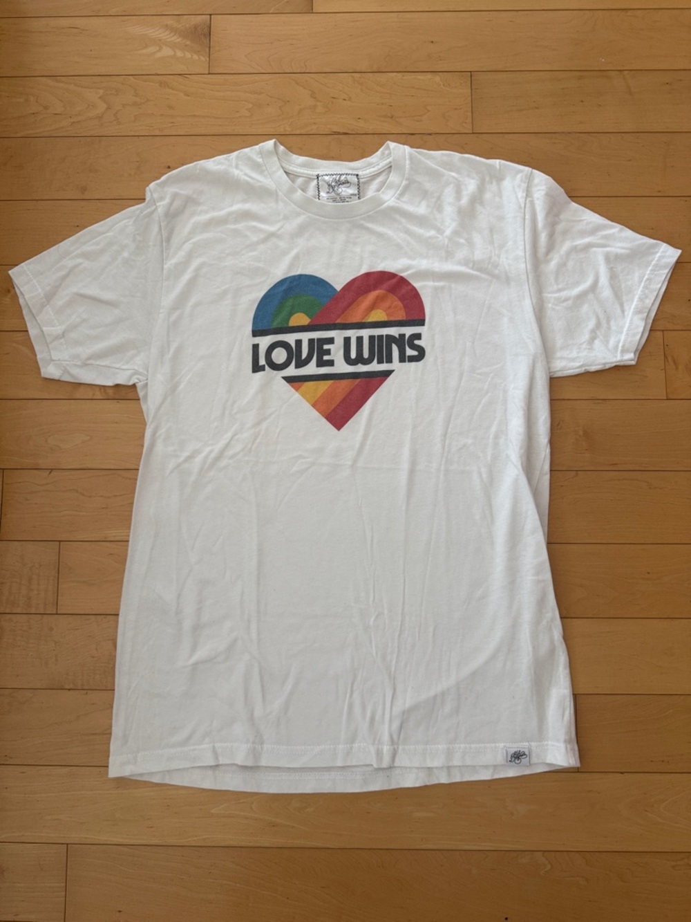 Men’s Kid Dangerous White Crew Neck T-Shirt